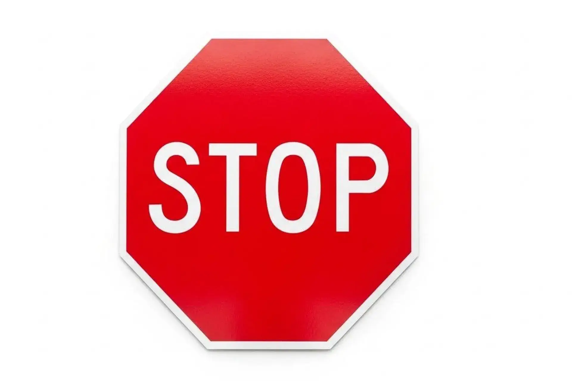 Is Black Mold Dangerous - A Red and White Stop Sign