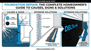 Foundation Repair - A Color Illustration of What this Blog Covers