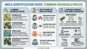 Mold Identification - An Infographic Containing Everything We Cover in This Blog