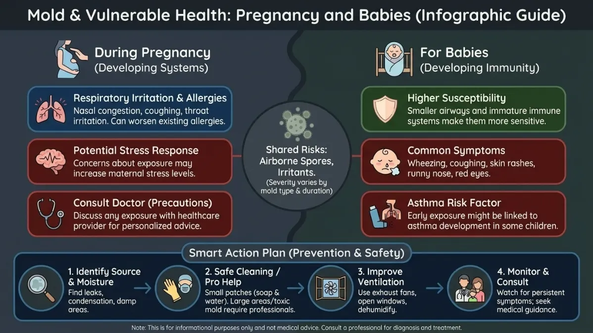 Is Mold Dangerous During Pregnancy and for Babies?